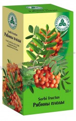Рябины плоды сырье 50 г 1 шт.