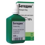 Бетадин, раствор для местного и наружного применения 10% 120 мл 1 шт