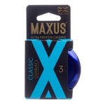 Презервативы, Maxus (Максус) 3 шт Классик классические Икс-эдишн