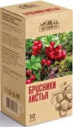 Брусники листья Цветущий луг БАД к пище 1 шт. сырье 50 г