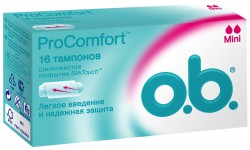 Тампоны o.b. прокомфорт мини 16 шт.